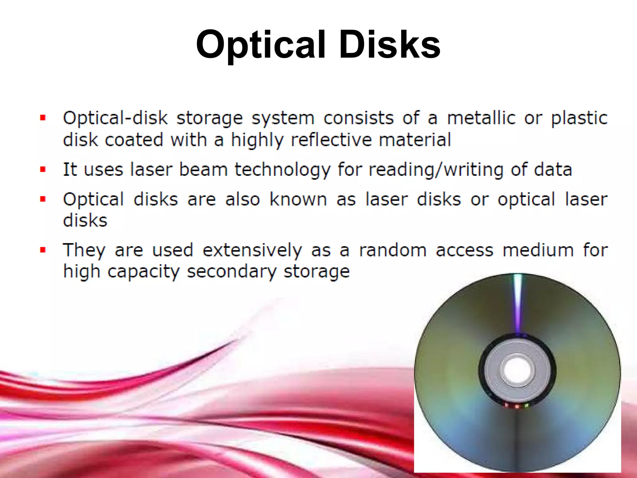 Optical Disks 