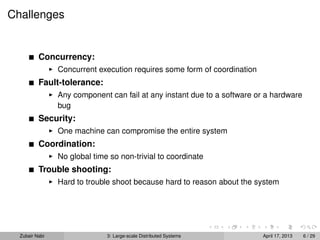 Topic 3: Large-scale Distributed Systems | PDF