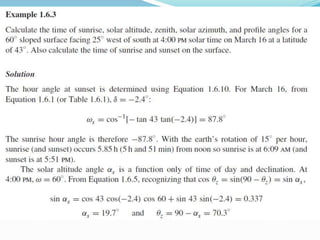 Solar All Formula Example SOLAR ENERGY | PPTX