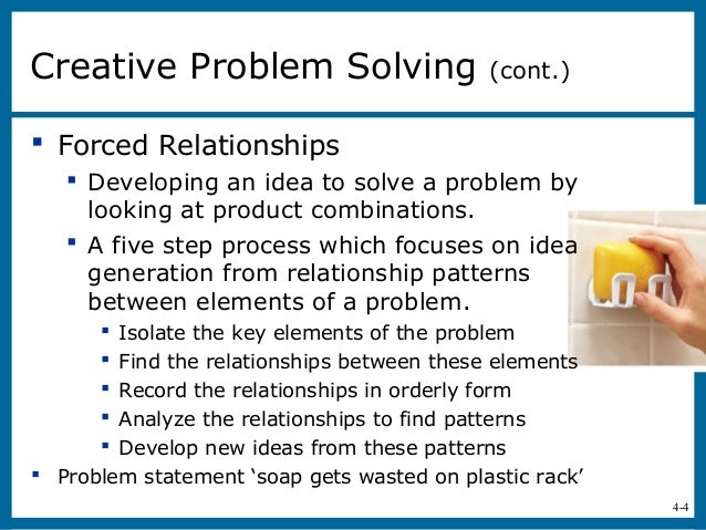 forced relationship creative problem solving