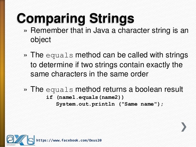 Conditional Statement