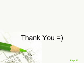 Page 20
Thank You =)
 