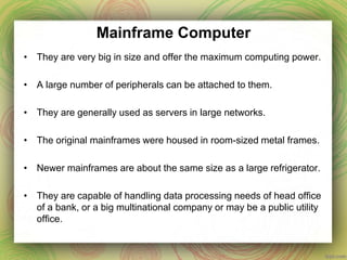 Introduction to Computers Lecture # 3 | PPTX