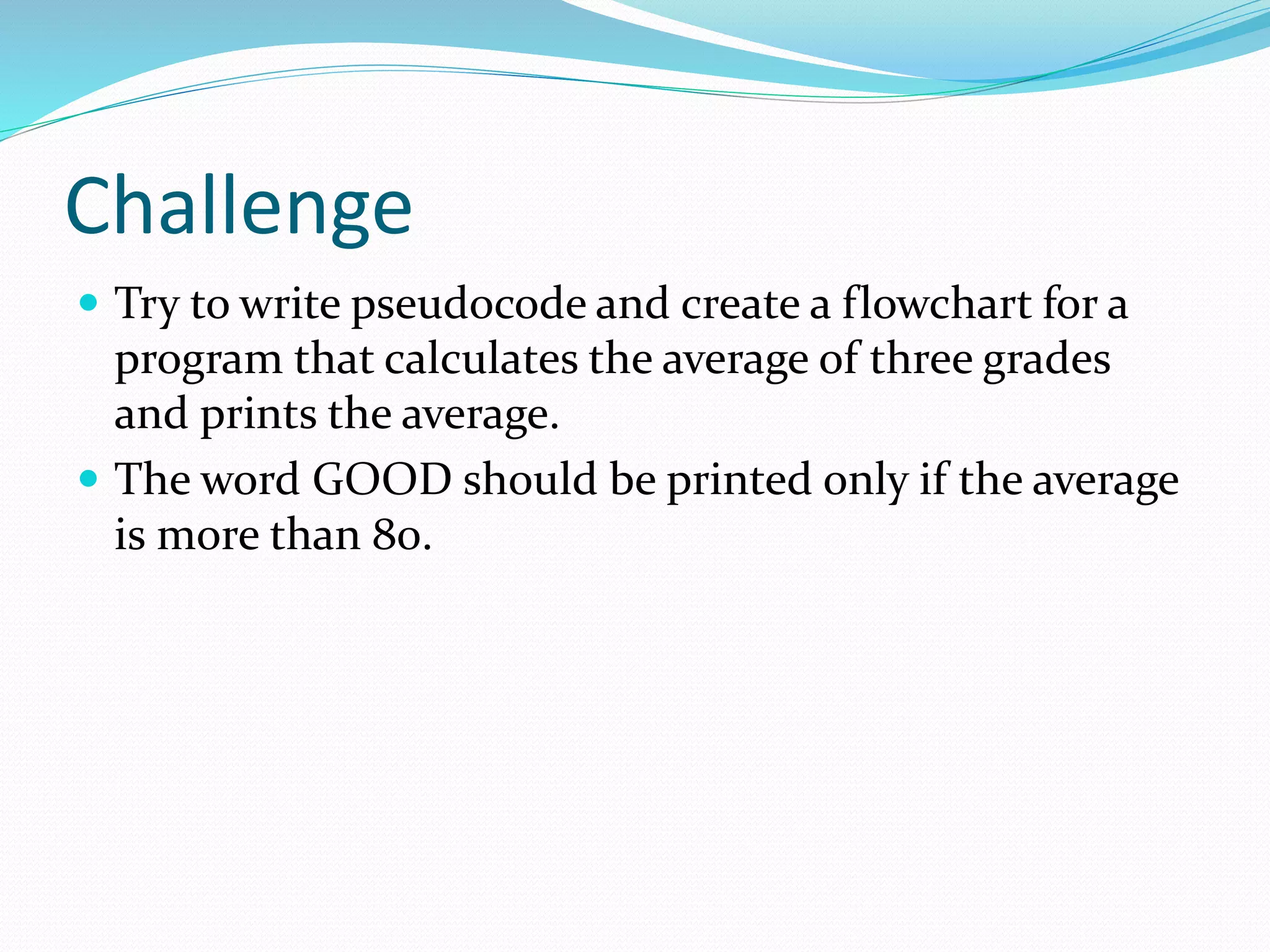pseudocode and Flowchart | PPTX