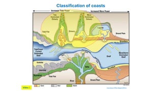 Courtesy of Ron Boyd (2011)
Classification of coasts
Video 1
 