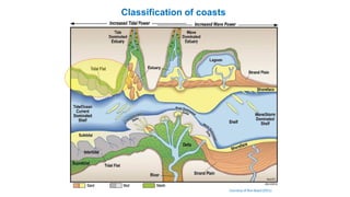 Courtesy of Ron Boyd (2011)
Classification of coasts
 