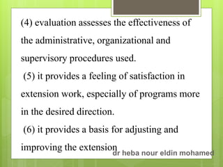 Extension Program Evaluation | PDF