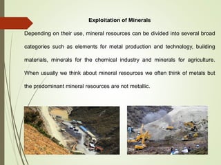 Lecture 3 1ppt Mineral Resources | PDF