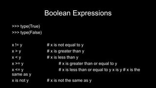 Python Lecture 3 | PPT