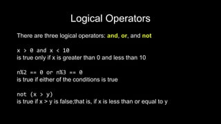 Python Lecture 3 | PPT