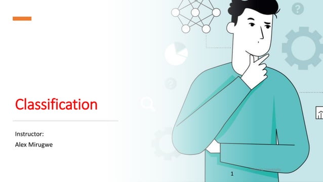 Machine Learning (Classification Models) | PPTX