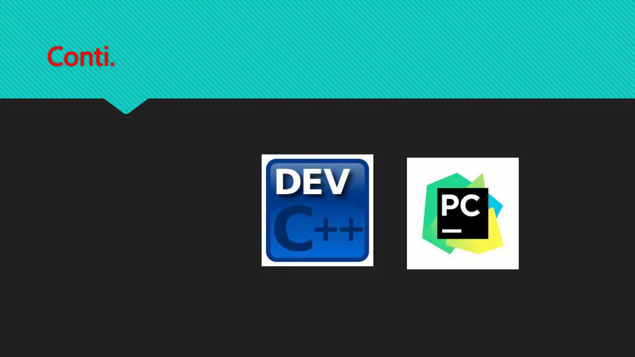 What is ide in c ppt