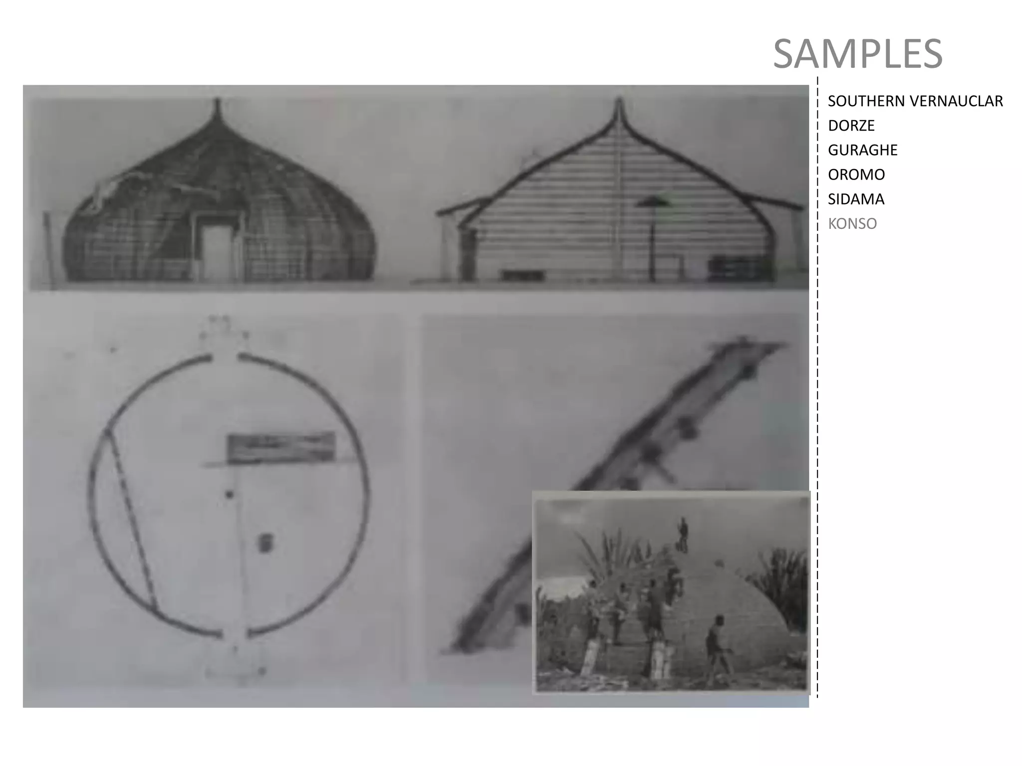 SAMPLES
SOUTHERN VERNAUCLAR
DORZE
GURAGHE
OROMO
SIDAMA
KONSO
 