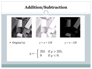 Addition/Subtraction
 