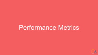 Performance Metrics
 