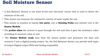 Common Sensors and their Working Principles - Lecture 3
