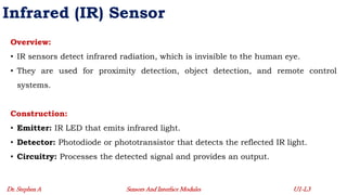 Common Sensors and their Working Principles - Lecture 3
