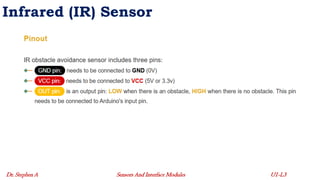 Common Sensors and their Working Principles - Lecture 3