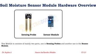 Common Sensors and their Working Principles - Lecture 3
