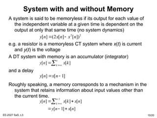signal and systems basics for engineering | PPT