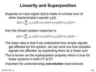 signal and systems basics for engineering | PPT