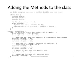lecture3.pdf_Java Programming note for BCA, B.Sc. CSIT and BIT and BE | PDF