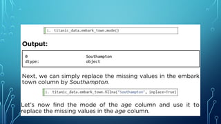 Data Preprocessing with Scikit-Learn for big data | PPTX