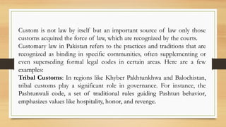 lecture 3.pptx on Conventional law and common law | PPTX