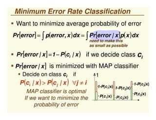 Pattern Recognition Lecture 3 by University Prof. | PDF