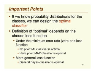 Pattern Recognition Lecture 3 by University Prof. | PDF