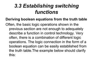 Fundamentals of Boolean Operations and Logic Function Simplification in ...