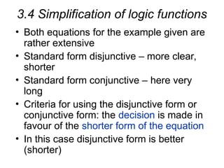 Fundamentals of Boolean Operations and Logic Function Simplification in ...