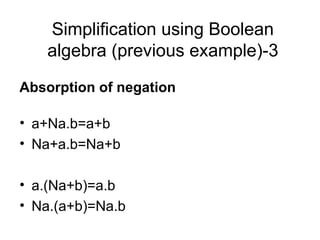Fundamentals of Boolean Operations and Logic Function Simplification in ...