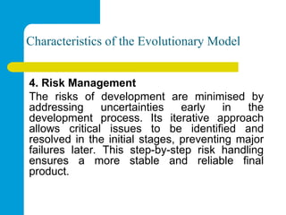 Lecture 3: Software Process Models (Evolutionary Model Prototype Model ...