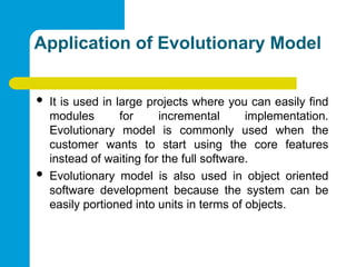 Lecture 3: Software Process Models (Evolutionary Model Prototype Model ...