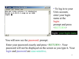 Introduction to Unix:Fundamental Commands | PPT