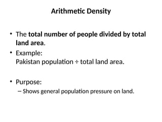 Understanding Population Density and Distribution: Concepts, Factors ...