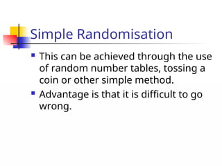 Random and Quasi-random Allocation Presentation | PPT