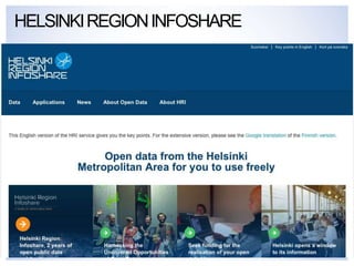 HELSINKIREGIONINFOSHARE
 