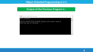 Object-Oriented Programming - What are Objects ? | PPTX