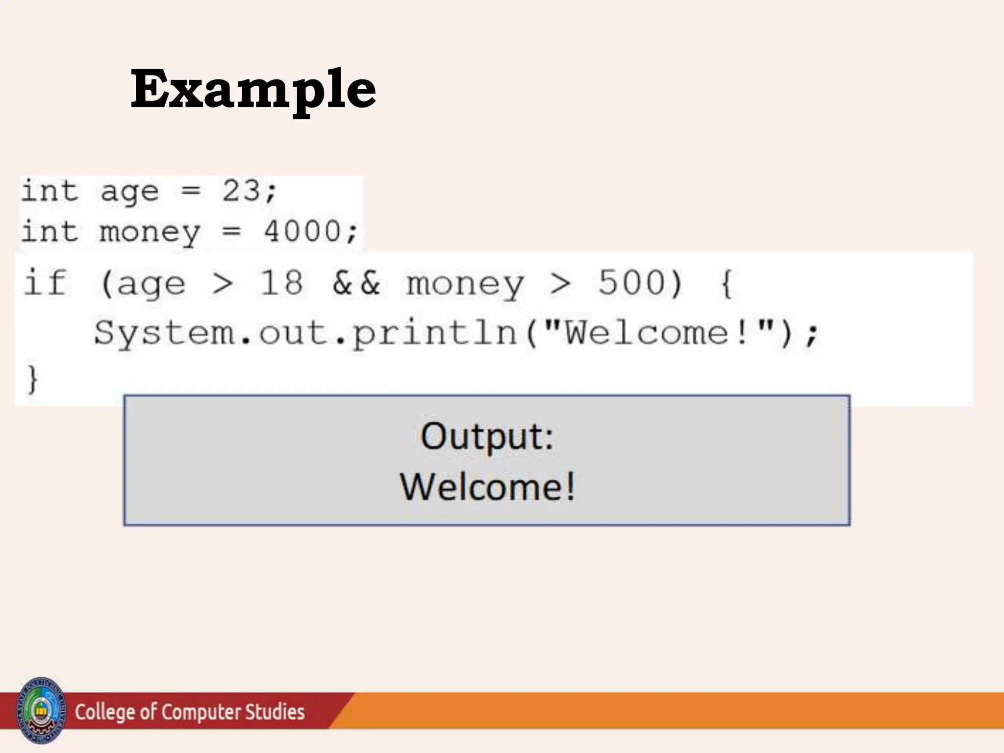 Conditional Statement-pptx-lesson3asdfsa | PPT