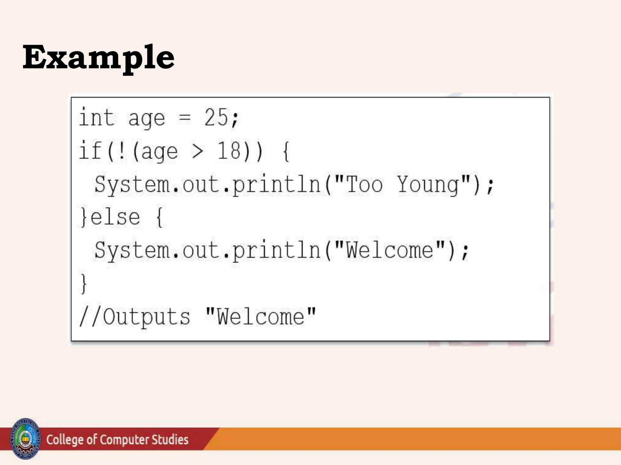 Conditional Statement-pptx-lesson3asdfsa | PPT