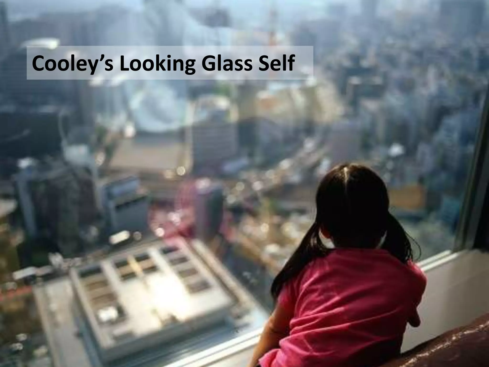 Cooley’s Looking Glass Self
 