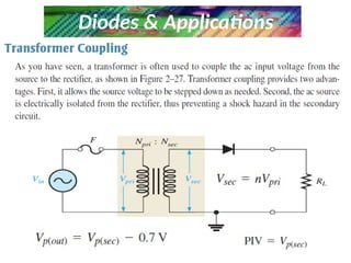 Diodes & Applications
 