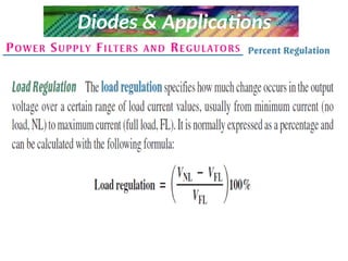Diodes & Applications
 