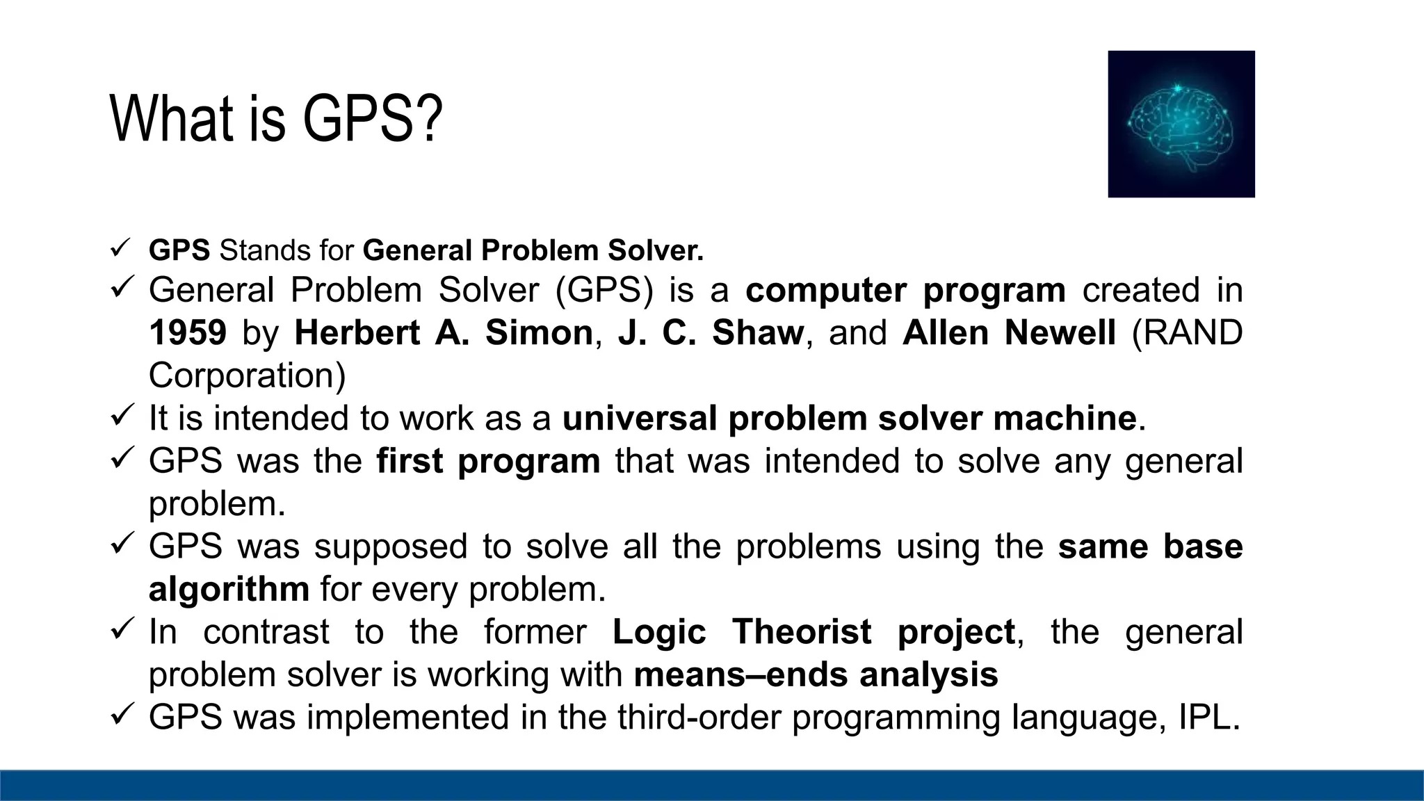 Lecture 3 general problem solver PPT