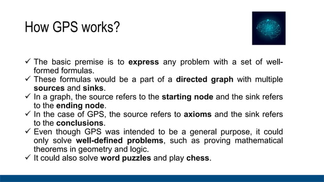 Lecture 3 general problem solver | PPTX | Computing | Technology ...