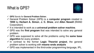 Lecture 3 general problem solver | PPT