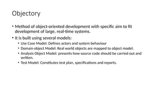 Overview of Unified Approach in UML Software Engineering | PPTX