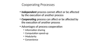 Cooperating Process Comprehensive Overview of Operating System Processes and Interprocess ...